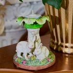 Подсвечник Кролики [Арт. CH/E513C/FX3437]