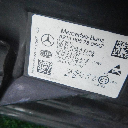 Фара правая Mercedes E W213 (2016-2021) LED