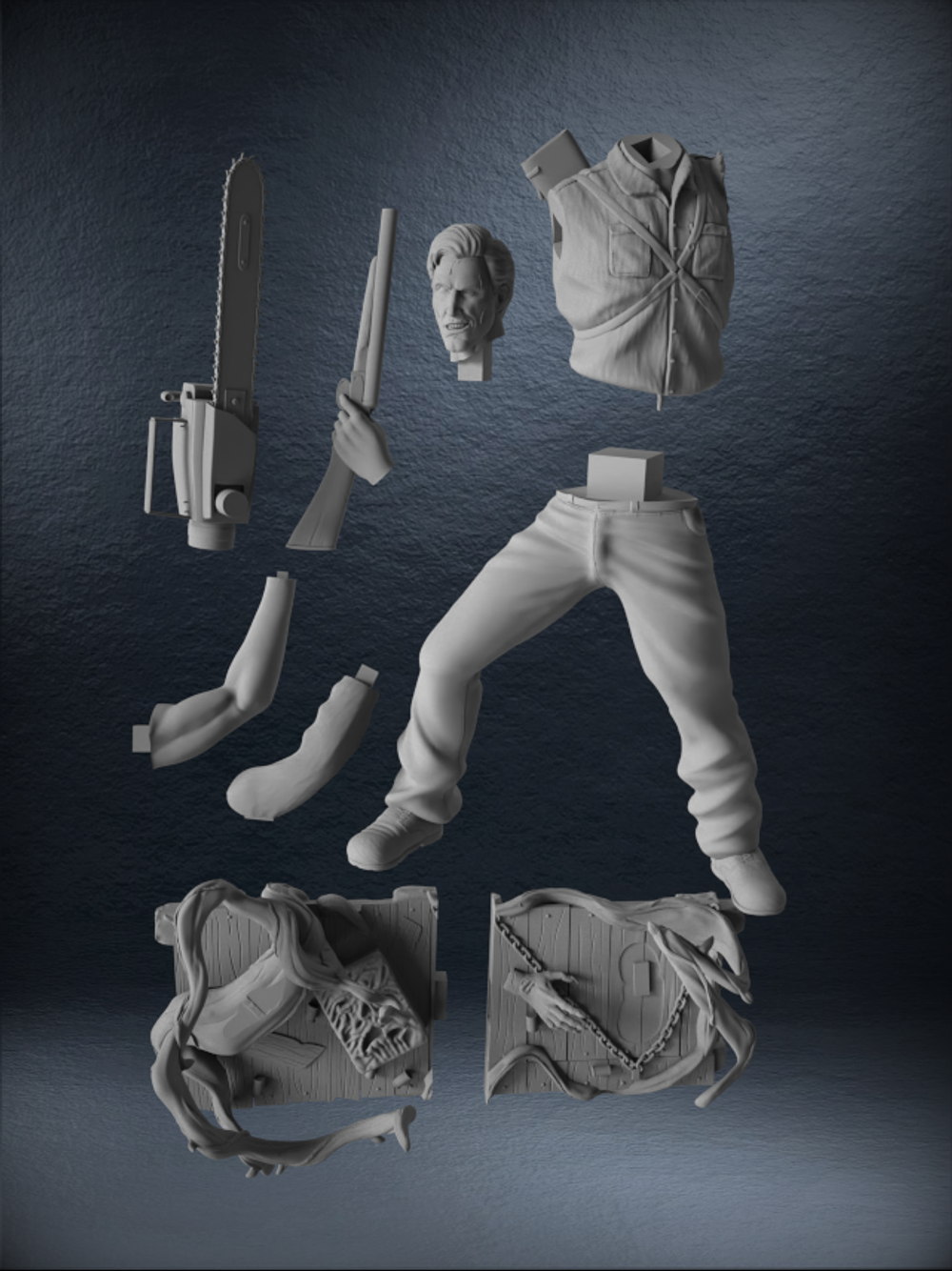 Evil Dead Ash фигурка для покраски
