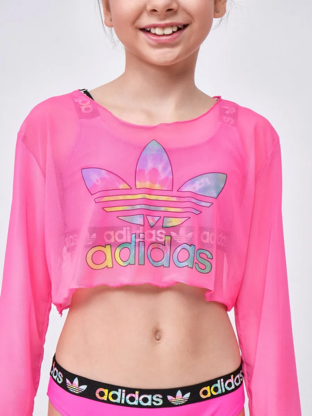 купальник раздельный спортивный с топом парео