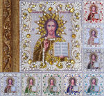 Принт-ЖС6 Ткань с нанесенной авторской схемой Господь Вседержитель