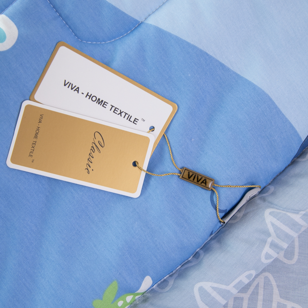 Комплект постельного белья Сатин с Одеялом Young 100% хлопок на резинке OBKR026