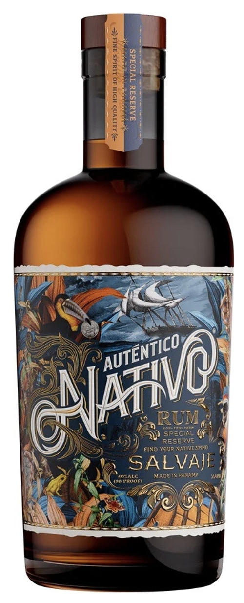 Ром Autentico Nativo Salvaje Special Reserve, 0.7 л