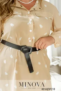 Платье 218-Бежевый Minova