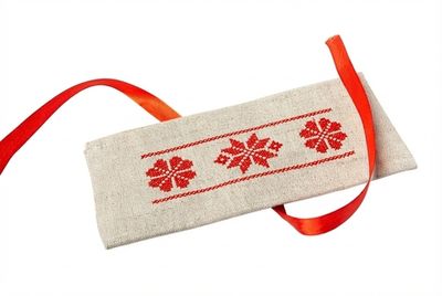 Конверт для столовых приборов из натурального льна