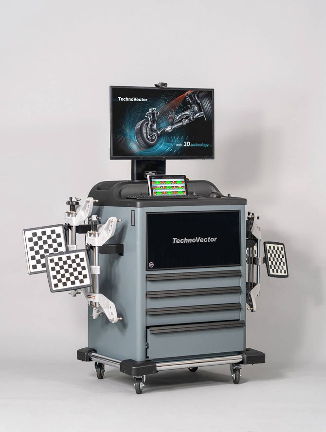 ТехноВектор (P 7202 MAB) стенд сход-развал 3D