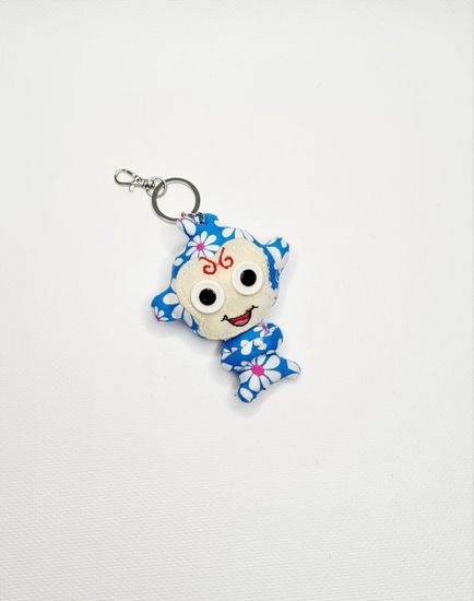 Мягкий брелок "Инопланетянин", цвет зеленый