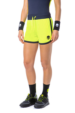 Женские Шорты теннисные Hydrogen Tech Shorts Woman - fluo yellow