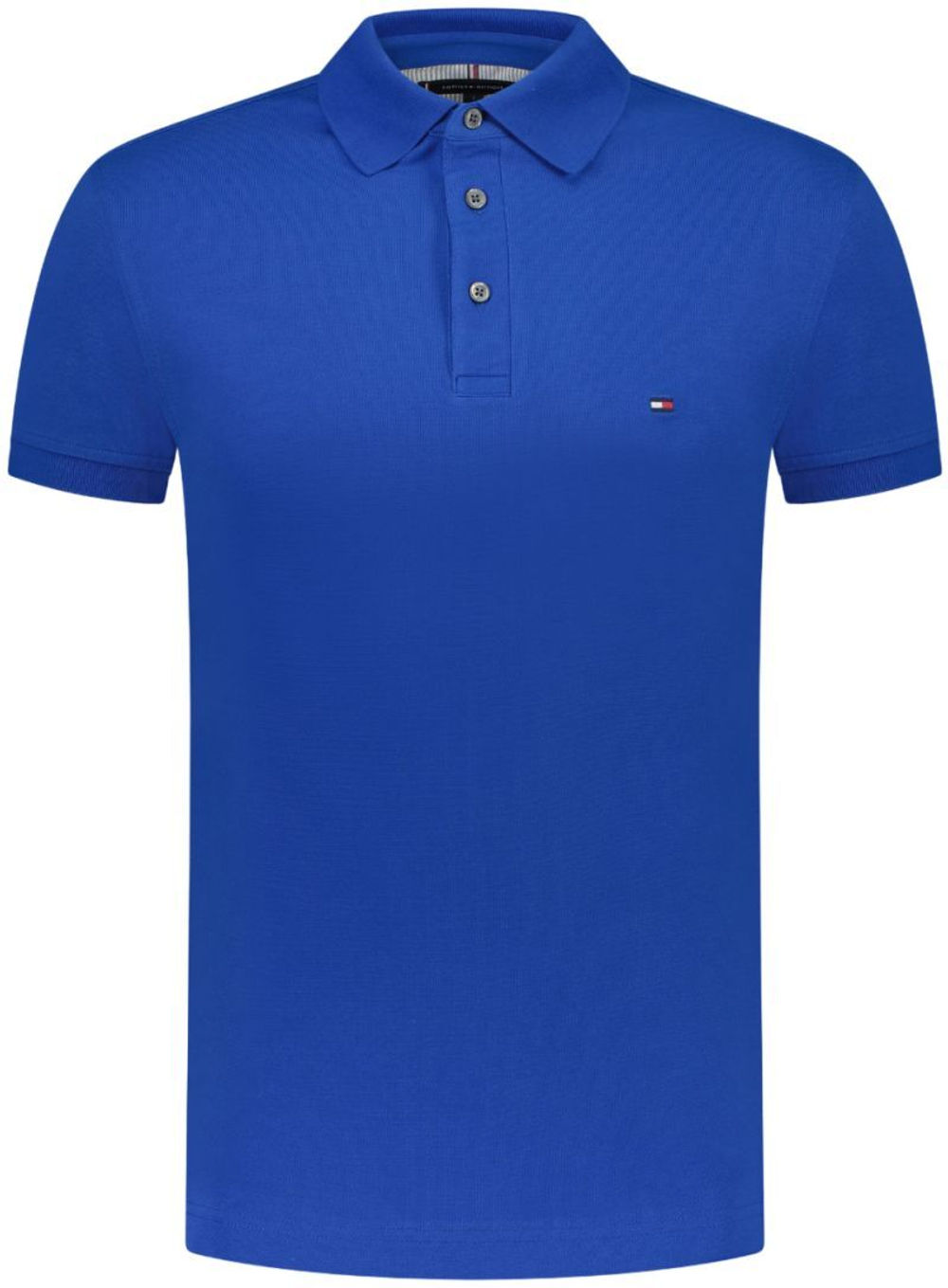 Мужское теннисное поло Tommy Hilfiger Core 1985 Slim - небесный