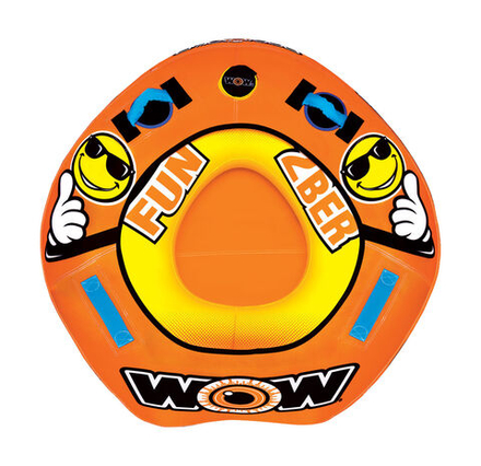 Баллон буксируемый 2Ber с электрическим насосом и буксирным тросом