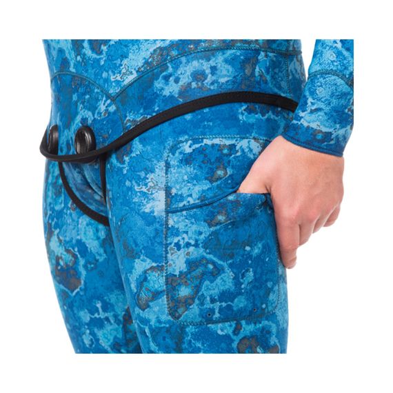 Гидрокостюм Marlin Camoskin Pro Ocean Blue 3 мм для подводной охоты