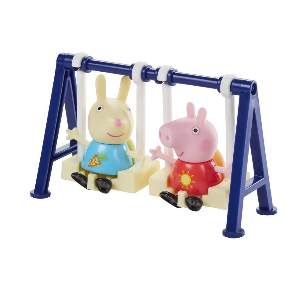 Hasbro Свинка Пеппа - Набор игровой площадки + 2 фигурки / артикул   F2189 F2217  / GTIN 5010993849284