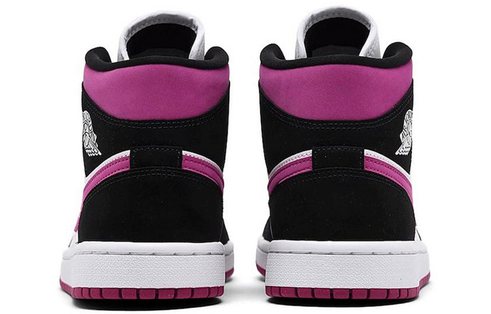 Кроссовки Jordan Air Jordan 1 Mid Magenta (Женская размерная сетка)