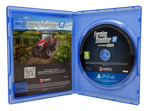 PS4 Farming Simulator 22 Platinum Edition (Б/У, Русские субтитры, CUSA-34125)