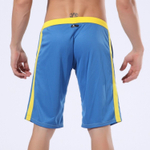 Мужские спортивные шорты с лампасами (Размер: M) (Цвет: синий)