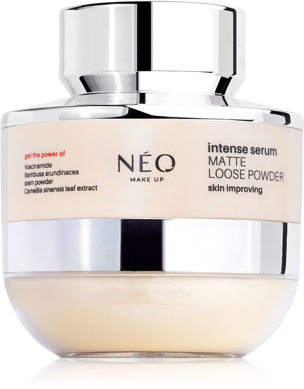 NEO MAKE UP Intense Serum Matte Loose Powder - матирующая рассыпчатая пудра, 10 g