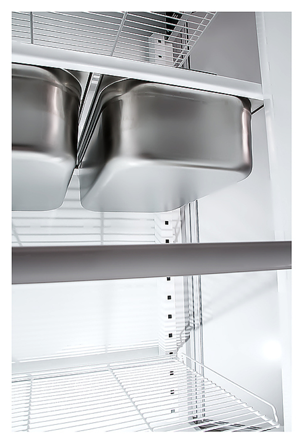 Шкаф морозильный POLAIR CB105-Sm Alu