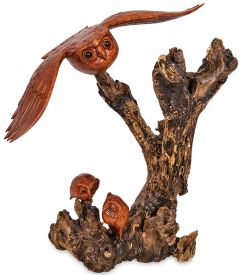 Decor and Gift 49-004 Композиция «Семейка сов» (о.Бали)