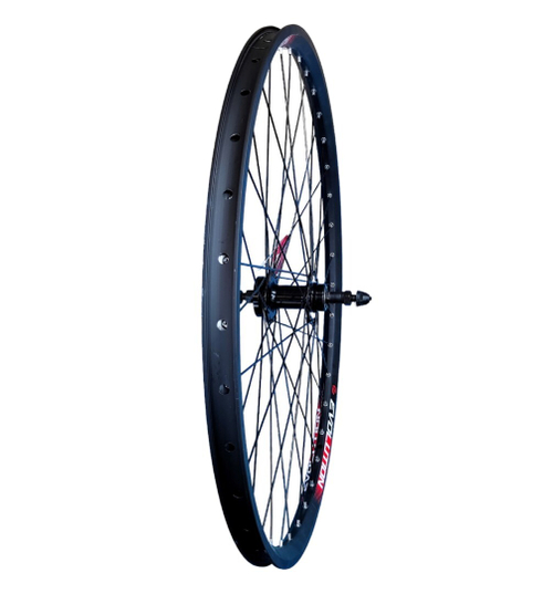 Колесо заднее 28-29" D EVOLUTION трещотка пром.подш. эксцентрик / обод двойной алюм. черн. SSE A/V 21х22 / втулка алюм. черн.