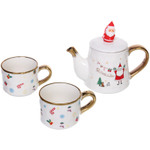 Набор чайный «Зимняя сказка» (Чайник 520мл+2кружки 200мл)