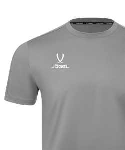 Футболка тренировочная JÖGEL PREMIER PerFormDRY TRN CVC Tee, серый