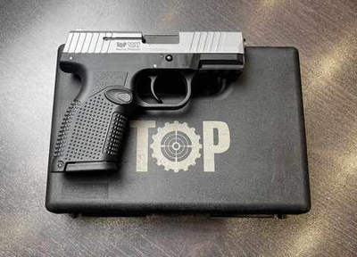 Пистолет ОООП "ТОР-9"  кал.9 мм Р.А. (серебряный)