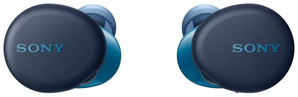 Беспроводные наушники Sony WF-XB700, синий