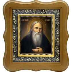 Антоний Печерский преподобный. Икона на холсте.