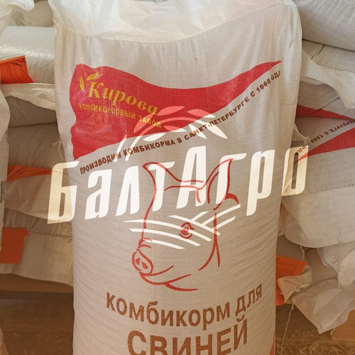 Комбикорм СКК-58 для откорма свиней до жирных кондиций 40 кг