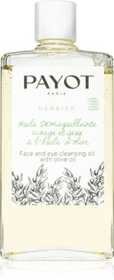 Payot Herbier Huile Demaquillante Visage & Yeux - очищающее масло для глаз, губ и лица с оливковым маслом /   95  ml  / GTIN 3390150580345