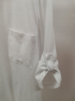 Блузка БЛ-131/фламли-молочный