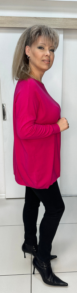 Джемпер-туника с "зайчиком" в кармашке