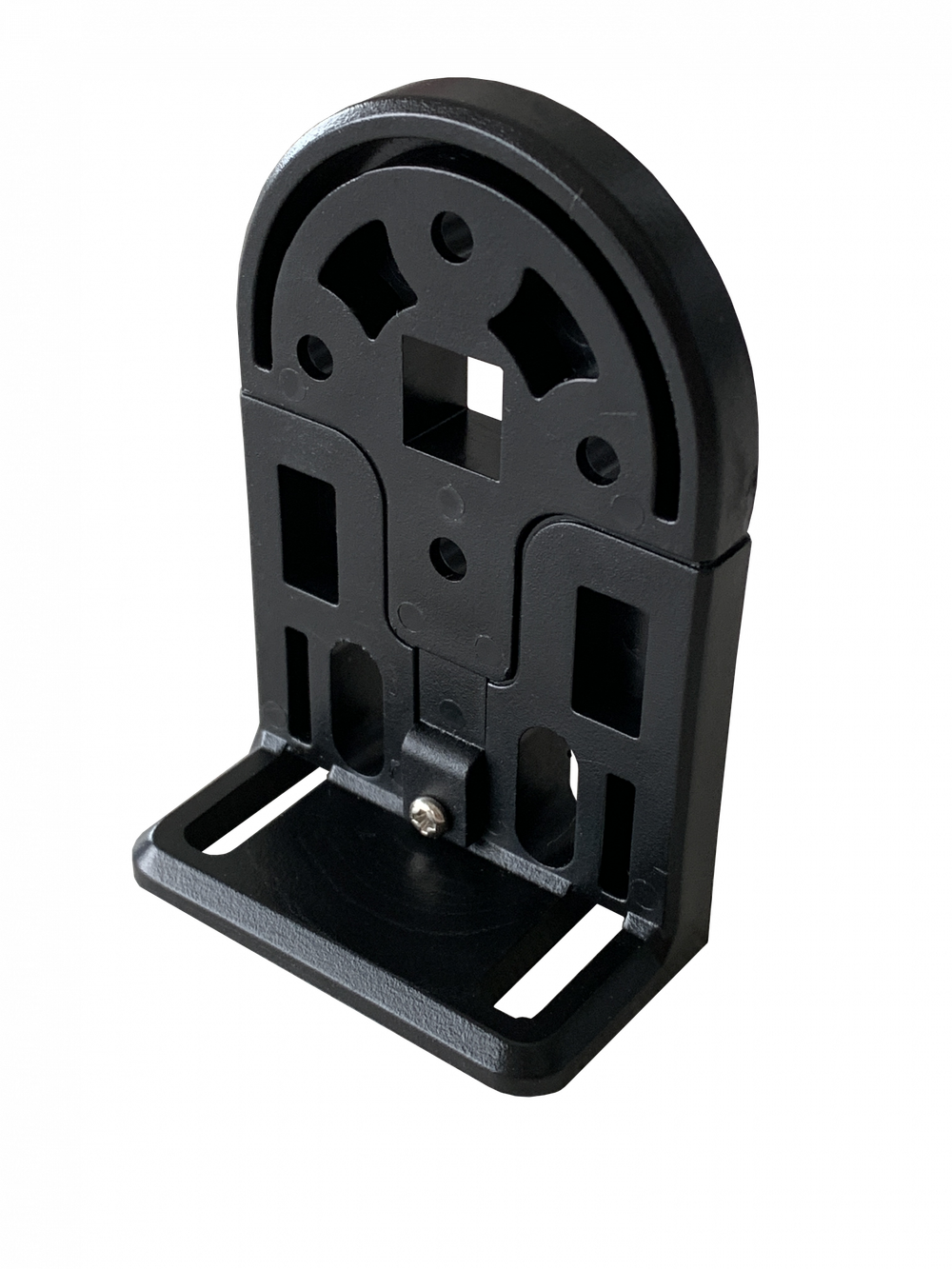 Крепление пластик для АМ35, квадратное отверстие, чёрное