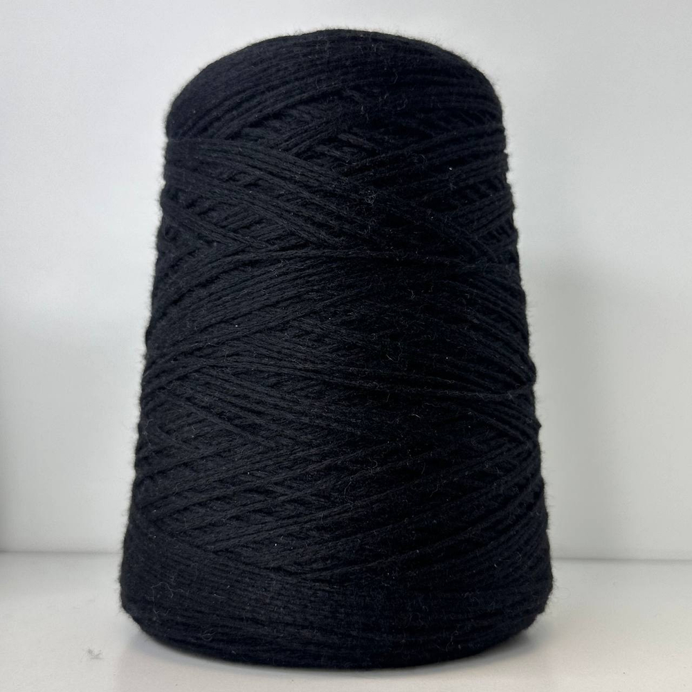 PIUMA PCKC329 - CARIAGGI; 100% кашемир; 320м/100гр; col. 20000, цвет: черный; S723