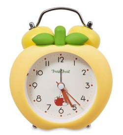 GAEM Art CL-67/2 Будильник «Яблоко» желтый