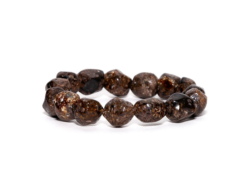 Браслет из натурального зеленого янтаря, бусины 10-12 мм. Янтарь натуральный калининградский