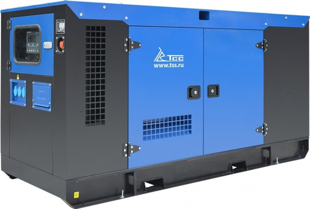 Электростанция дизельная ТСС АД- 30С-Т400-1РКМ11 (TTD 42TS ST) в шумозащитном кожухе 022374