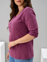 Лонгслив ЛНк-005/бордо