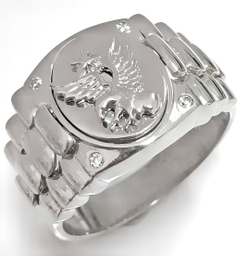 Ювелирное кольцо из серебра