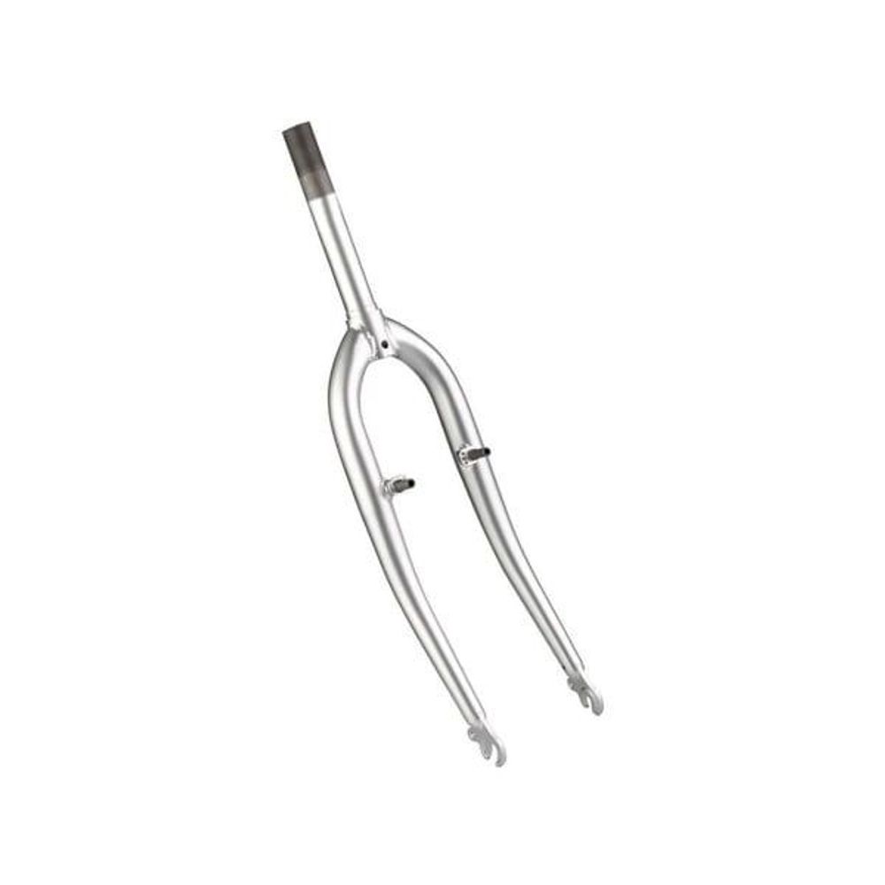 Вилка 24" 1"х164мм резьб./сталь/V-brake/Pilot 720/750/850/серебро/110021