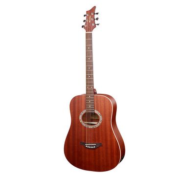 Электроакустическая гитара, MiLena Music ML-Baritone-MAH/EQ