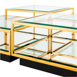 Журнальный столик Coffee Table Tortona set of 4 арт.111415