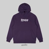  Толстовка мужская Ripndip Rubber Logo Hoodie артикул:RND10206 - купить в магазине Дайс