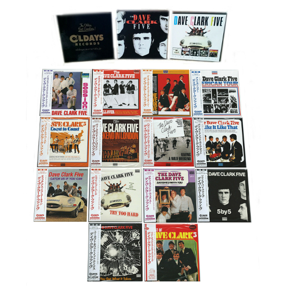 Комплект / Dave Clark Five (15 Mini LP CD + Box)