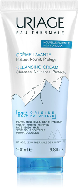 Uriage Hygiene Cleansing Cream - очищающий питательный крем для тела и лица /   200  ml  / GTIN 3661434008795
