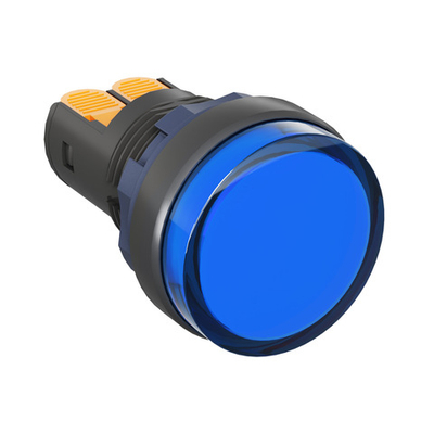 Сигнальный индикатор со встроенным диодом 220В,  синий