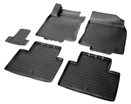 Коврики в салон автомобиля Rival для Nissan X-Trail T32 2015-2018 2018-н.в., полиуретан, 5 частей, 14109001