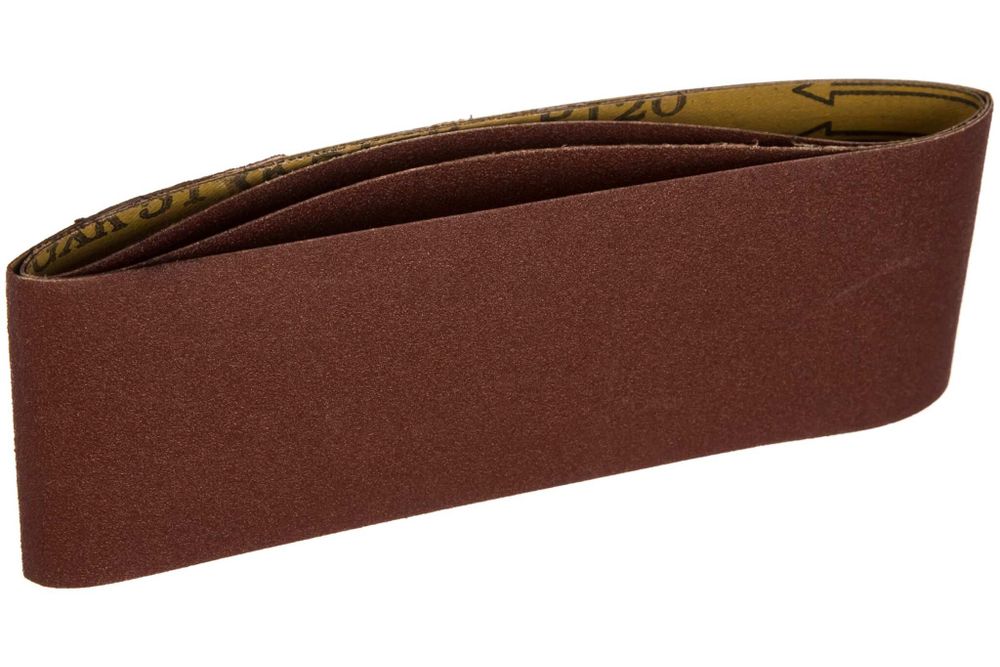 БИБЕР 70375 Лента Бесконечная для ленточно-шлиф машин (уп 3 шт)100х610 Р120(20/60)