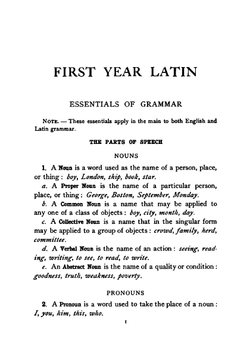 First year Latin | William C. Collar