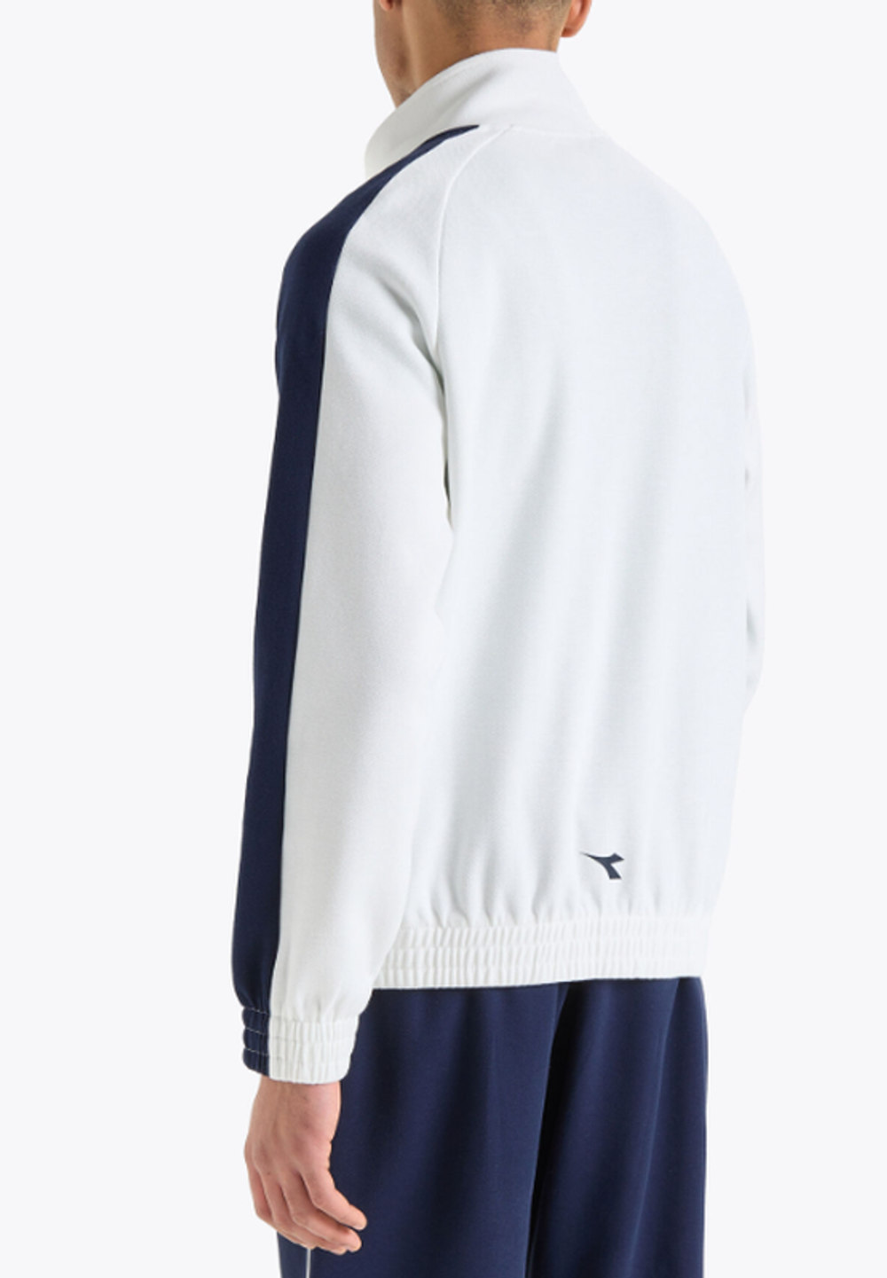 Мужская теннисная кофта Diadora FZ Jacket - optical white